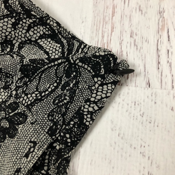 NWT BCBGeneration Lace Ruffle Mini Skirt - Picture 3 of 5